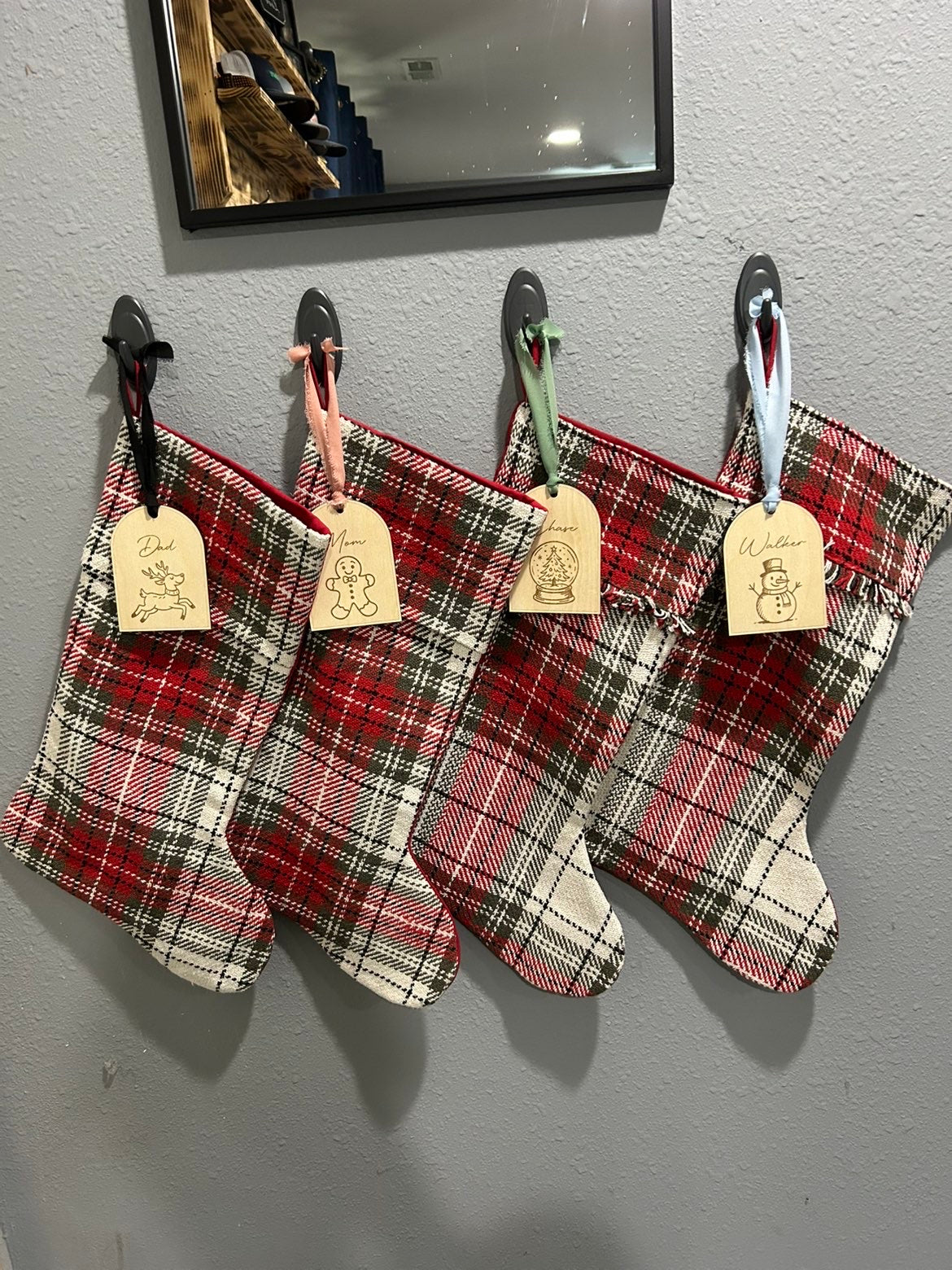 Personalized Christmas Gift Basket Tag | Stocking Tag