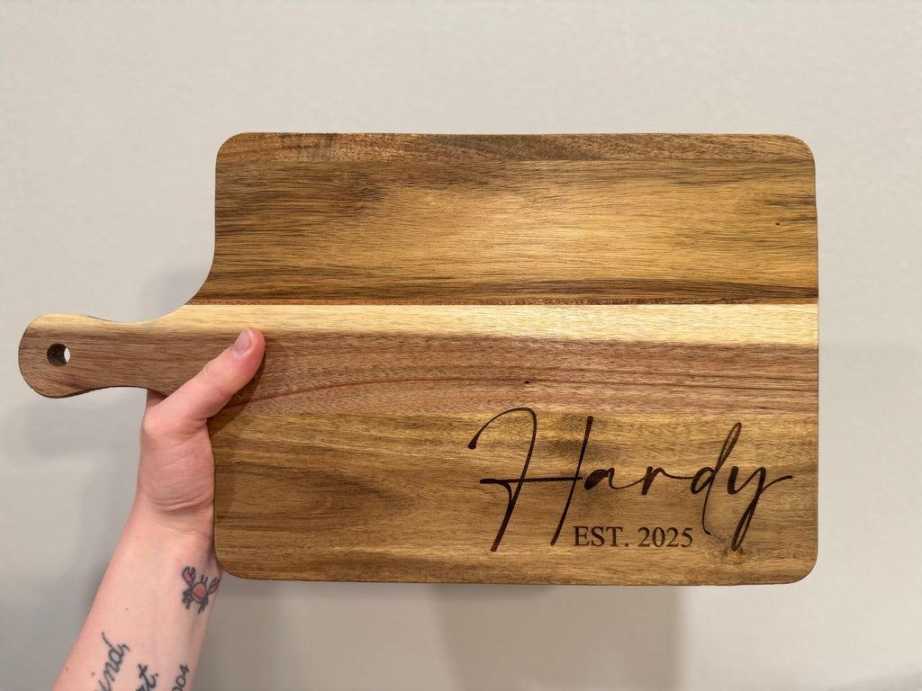 Custom Cutting Board