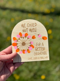 Dandelion Fingerprint Magnet - Mother’s Day Gift