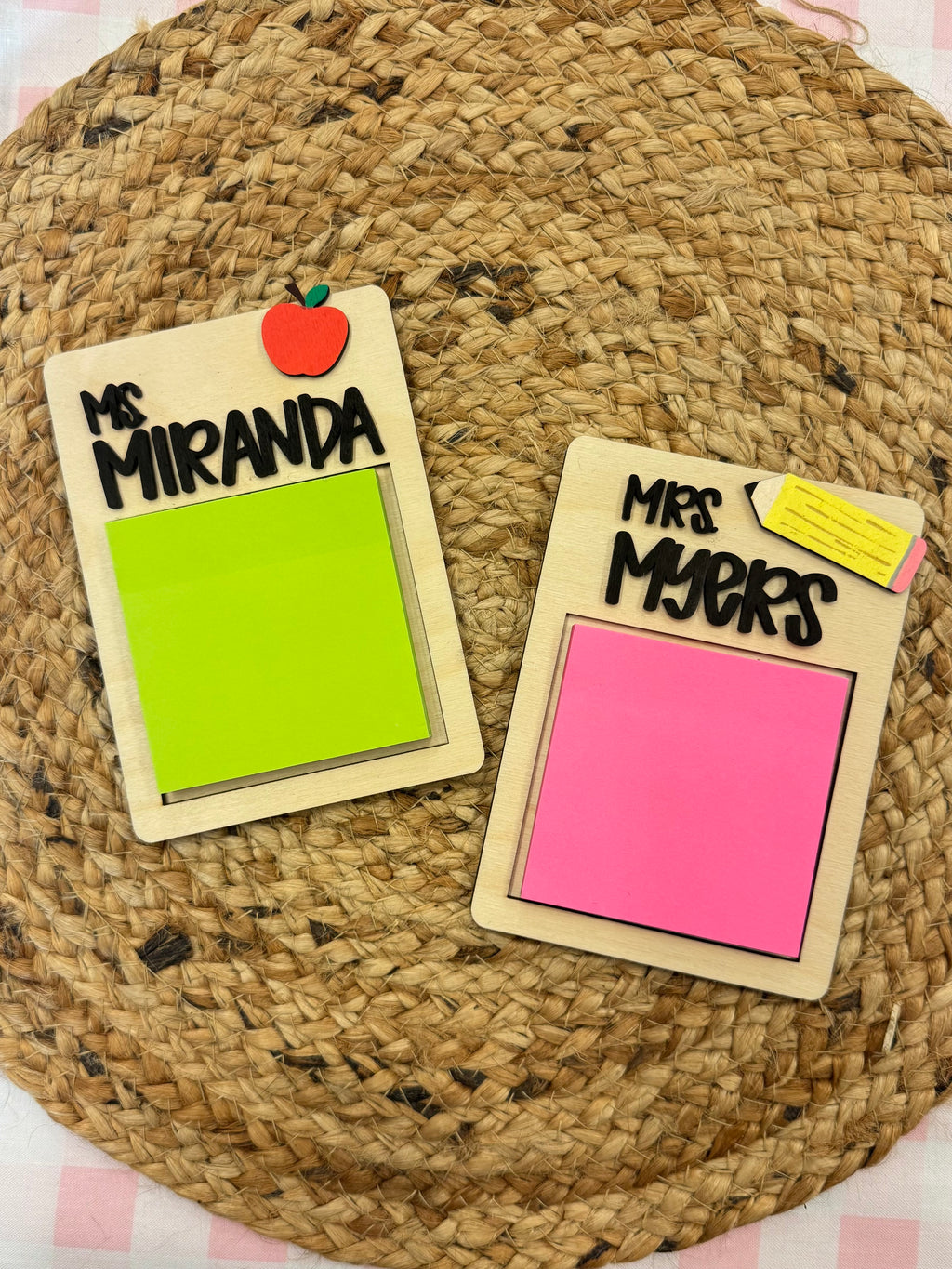 Sticky Note Holder- Teacher Gift!