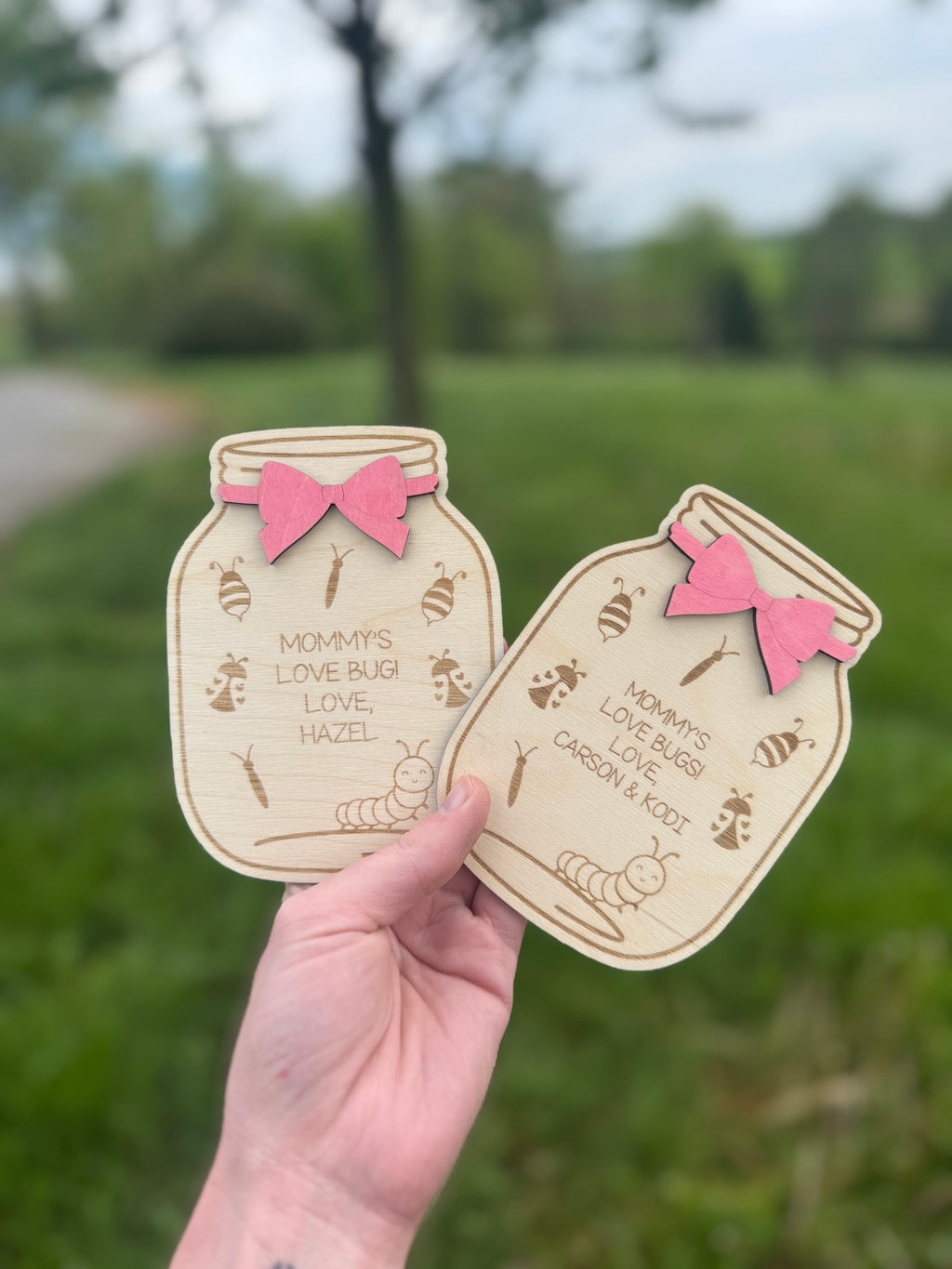 Love Bug Fingerprint Magnet - Mother’s Day Gift