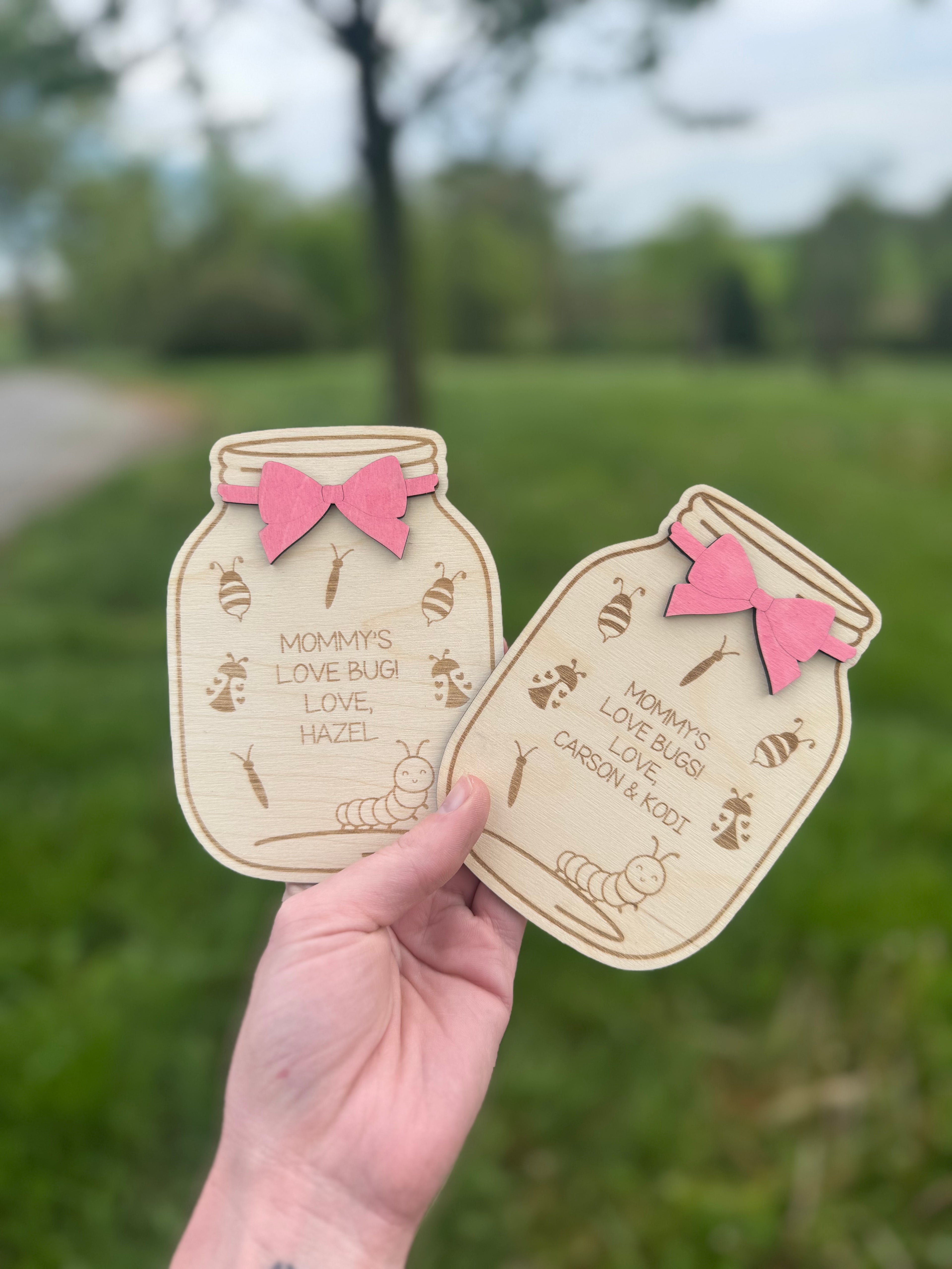 Love Bug Fingerprint Magnet - Mother’s Day Gift
