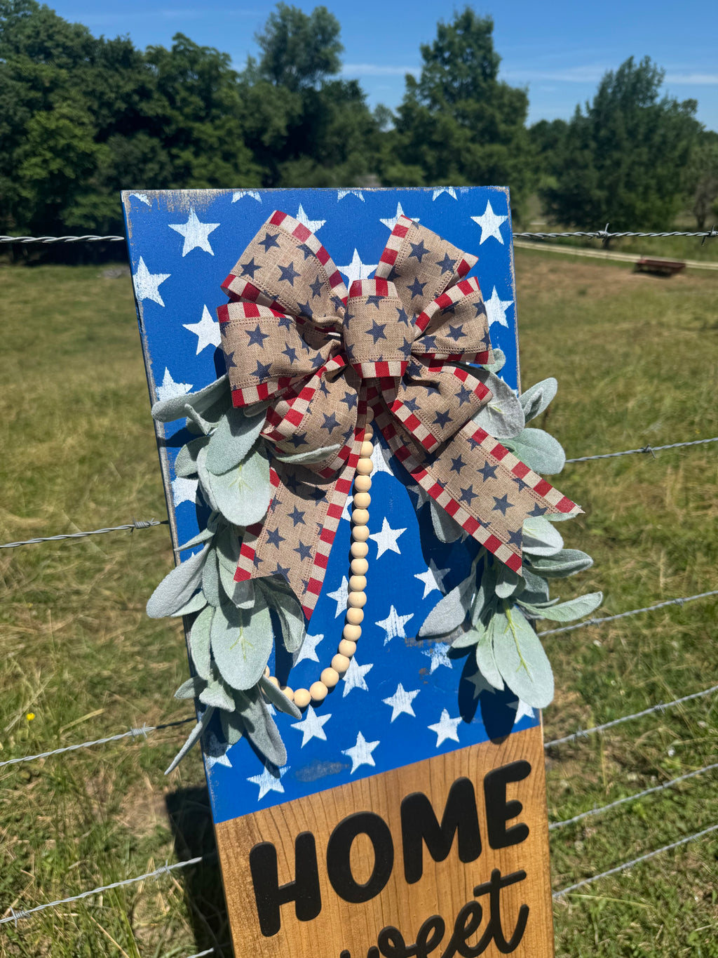 PREORDER Home Sweet Home Flag Porch Leaner