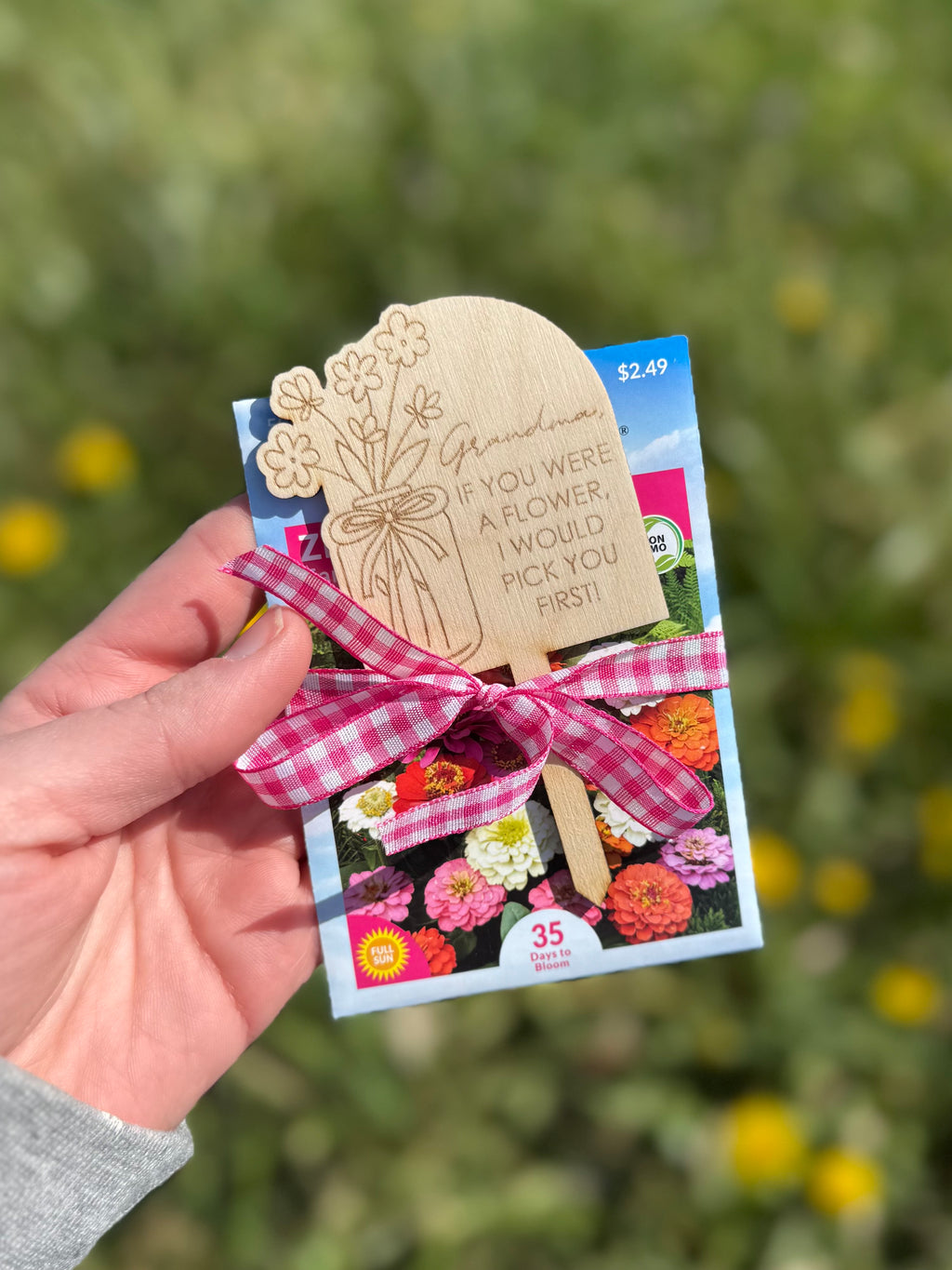 Mother’s Day Flower Stake Gift