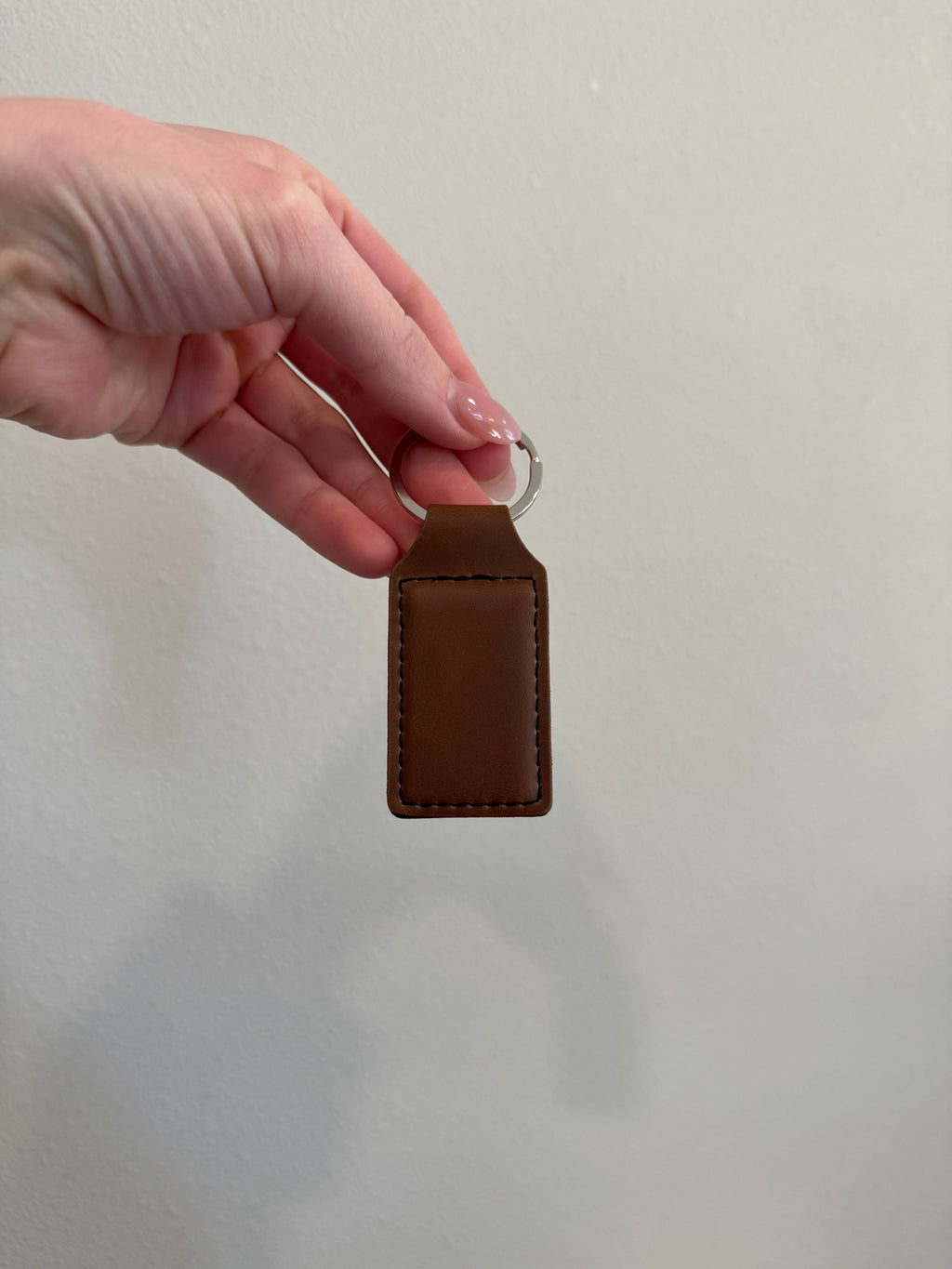 Custom Leatherette Keychains