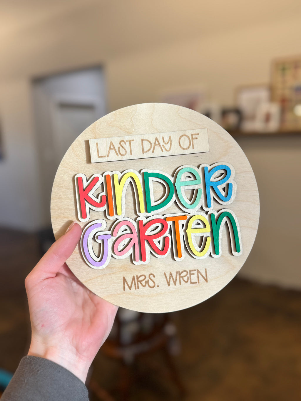 Interchangeable Classroom Photo Prop- First, Last, 100th Day of School Sign