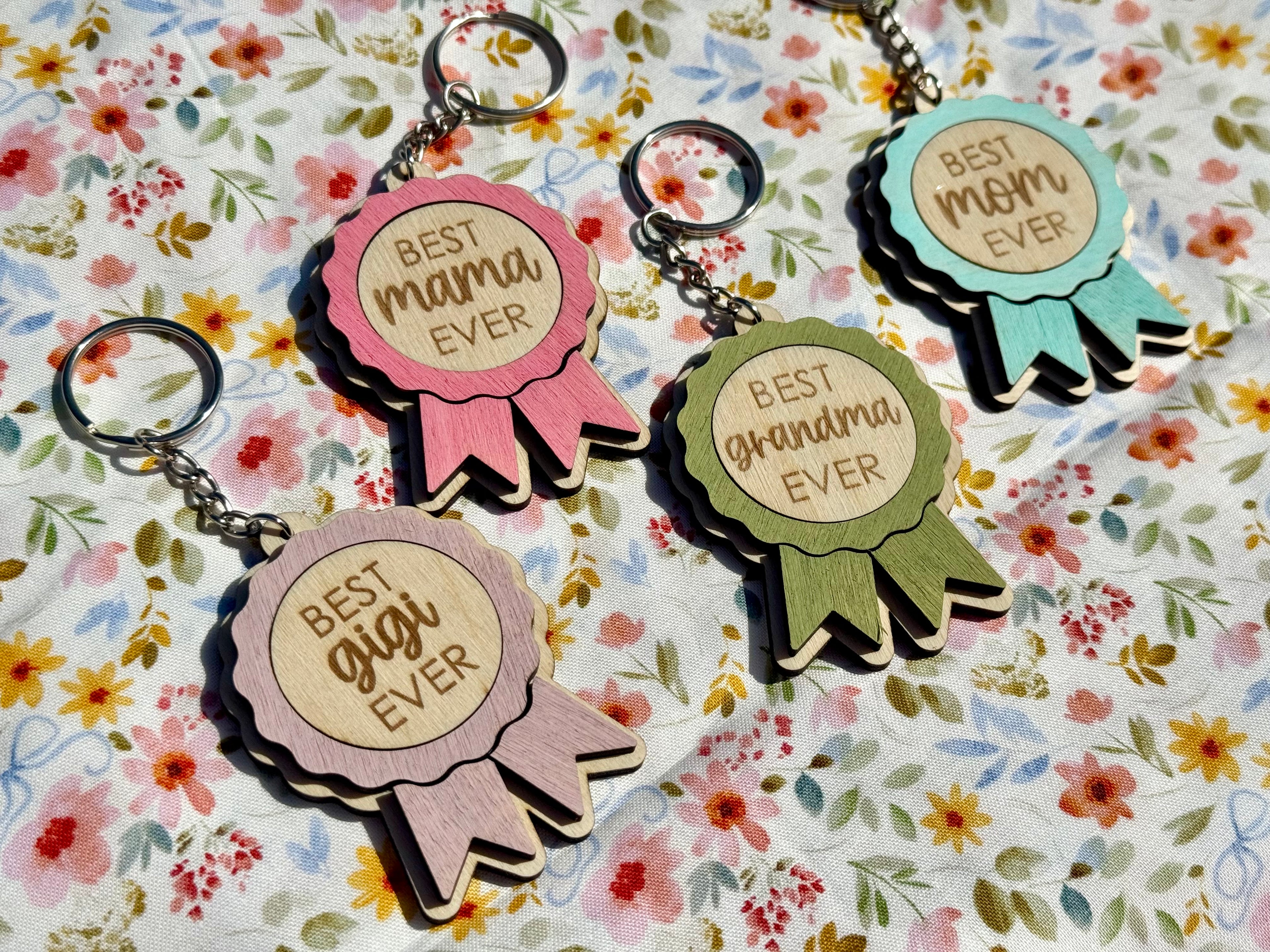 Custom Award Keychain - Mother’s Day Gift