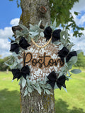 PREORDER Boho Wreath Porch Signs
