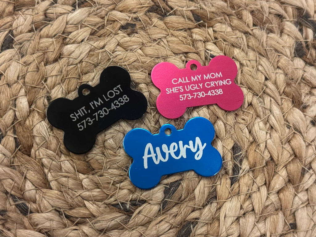 Custom Engraved Dog Tags