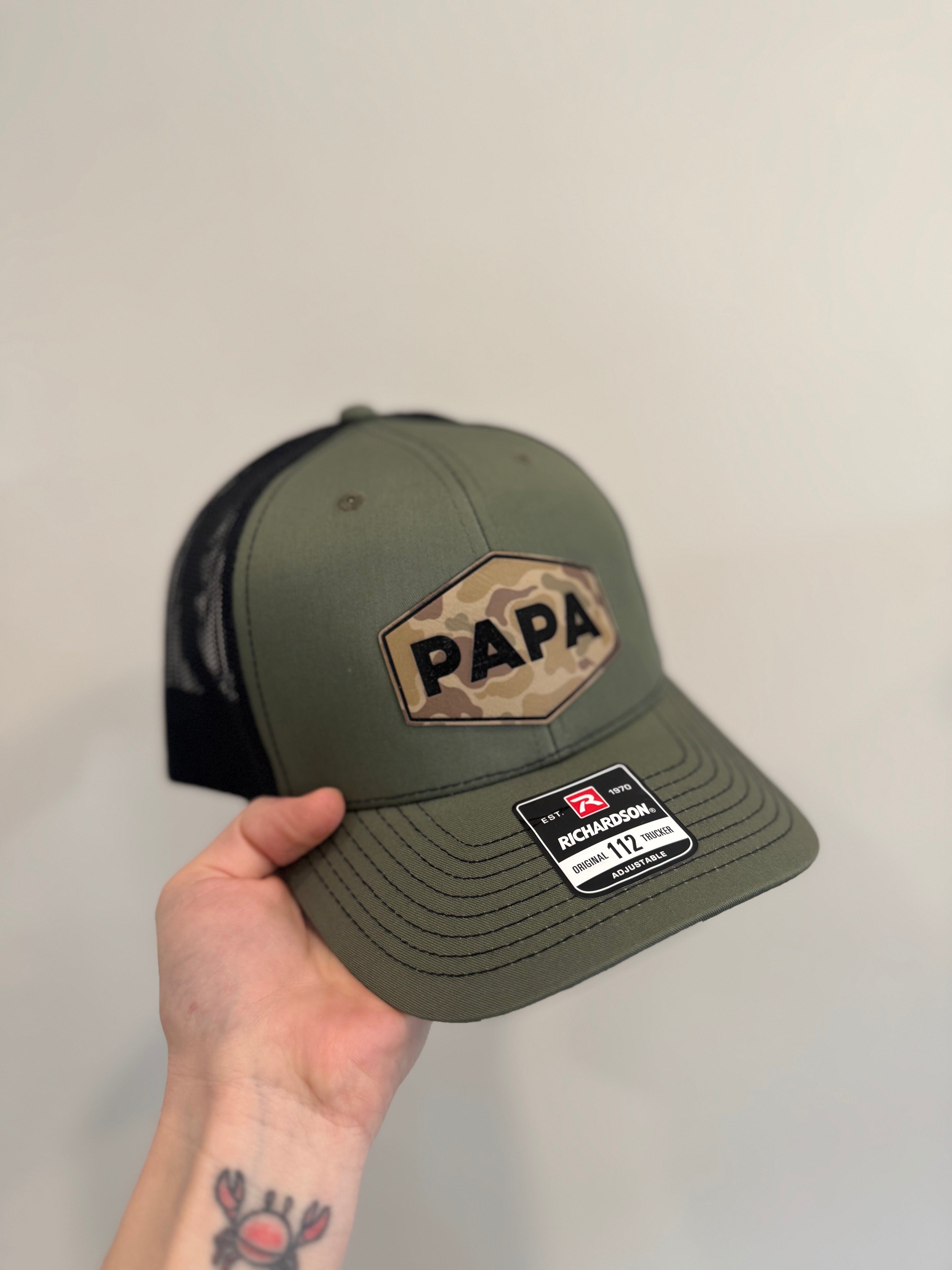 Custom Dad Patch Hats