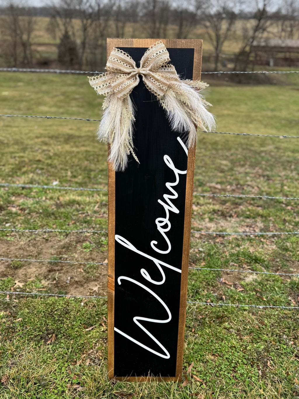 PREORDER Neutral Boho Porch Signs Black and White