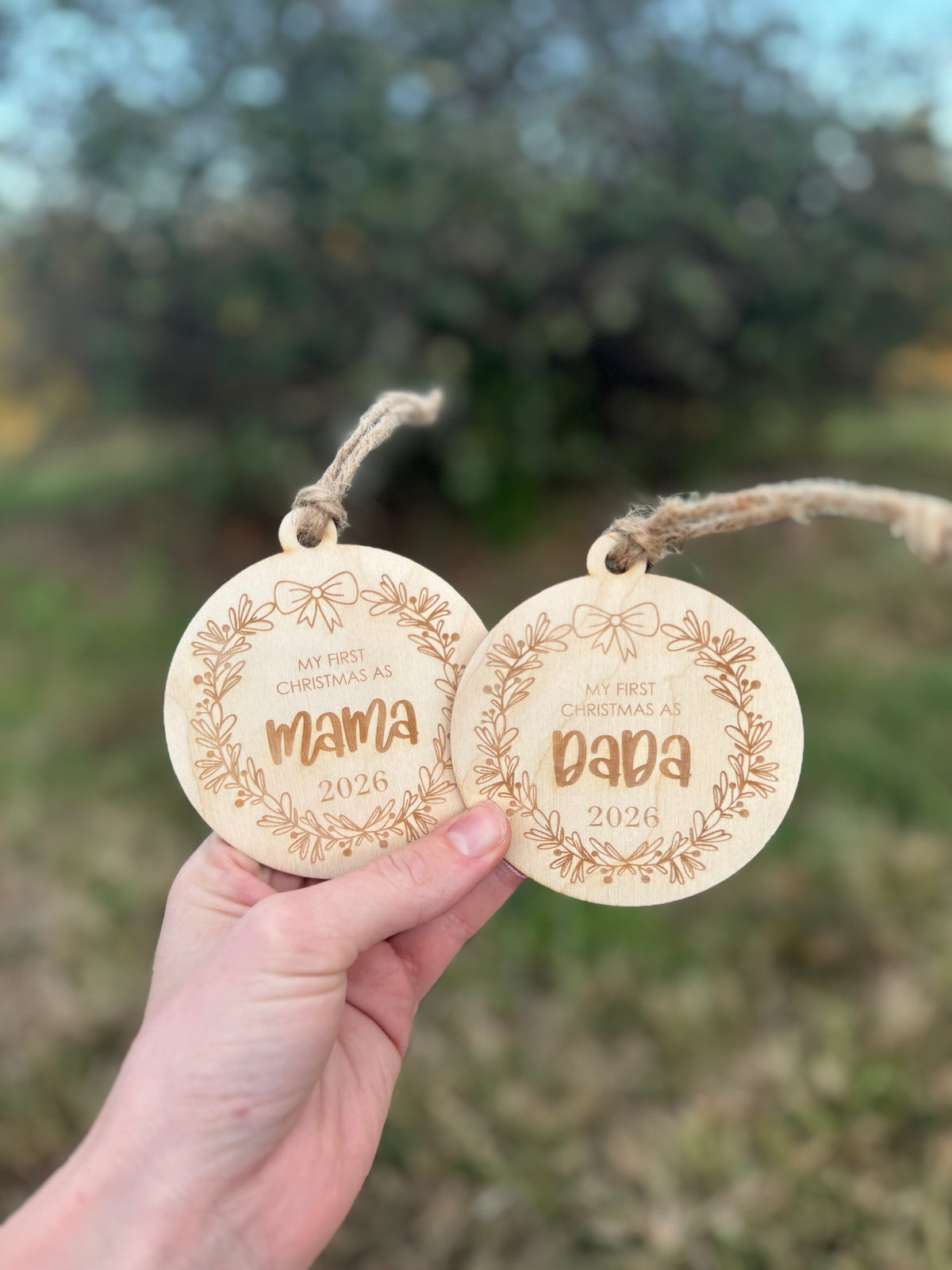Custom Engraved Ornament