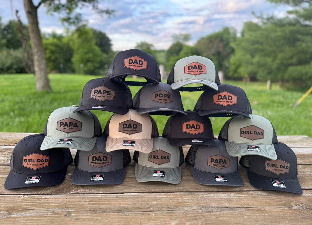 Custom Dad Patch Hats
