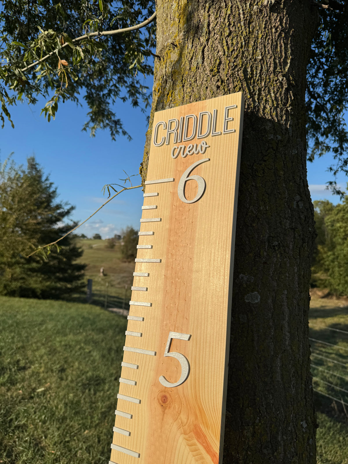 Grow With Me Sign