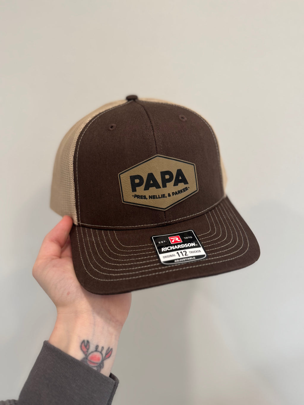 Custom Dad Patch Hats