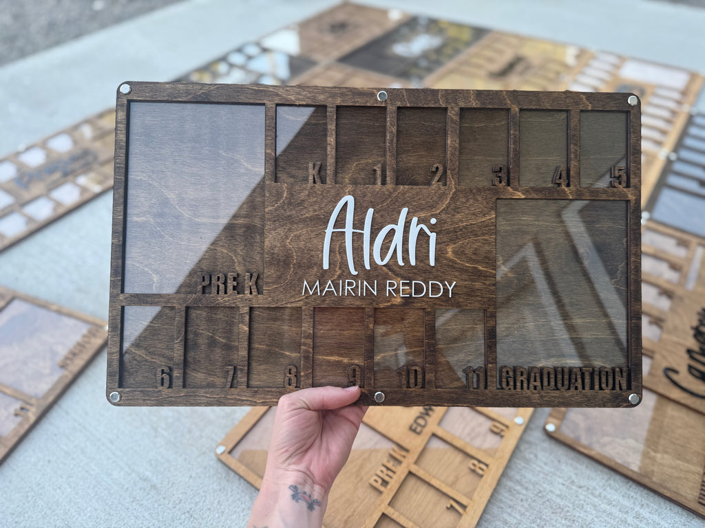 School Year Picture Frame