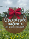 PREORDER Grandkids Welcome Porch Signs