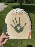 Custom Fishing Handprint Sign
