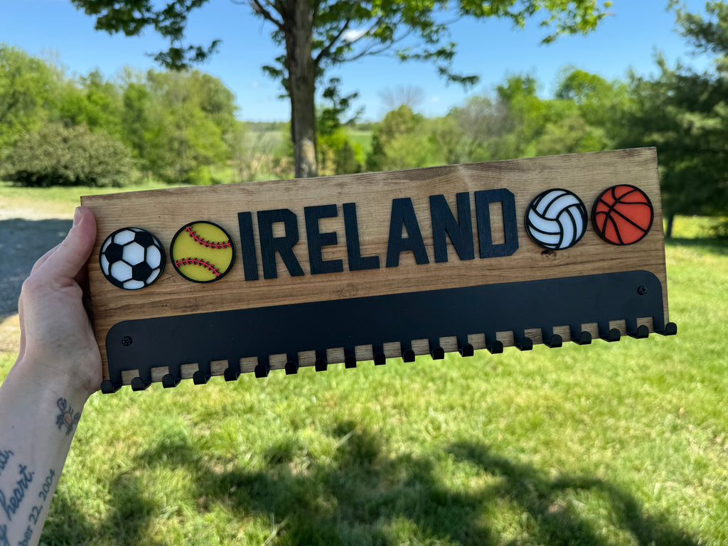 Personalized Medal Displays