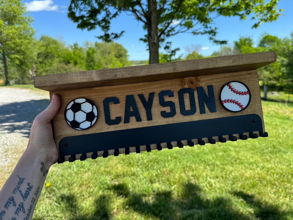 Personalized Medal Displays