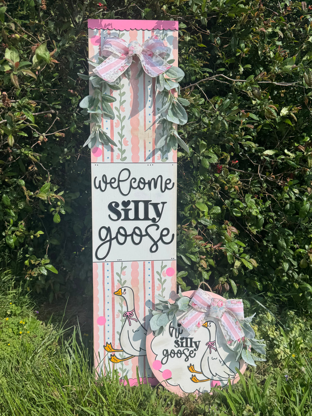 PREORDER Silly Goose Porch Signs