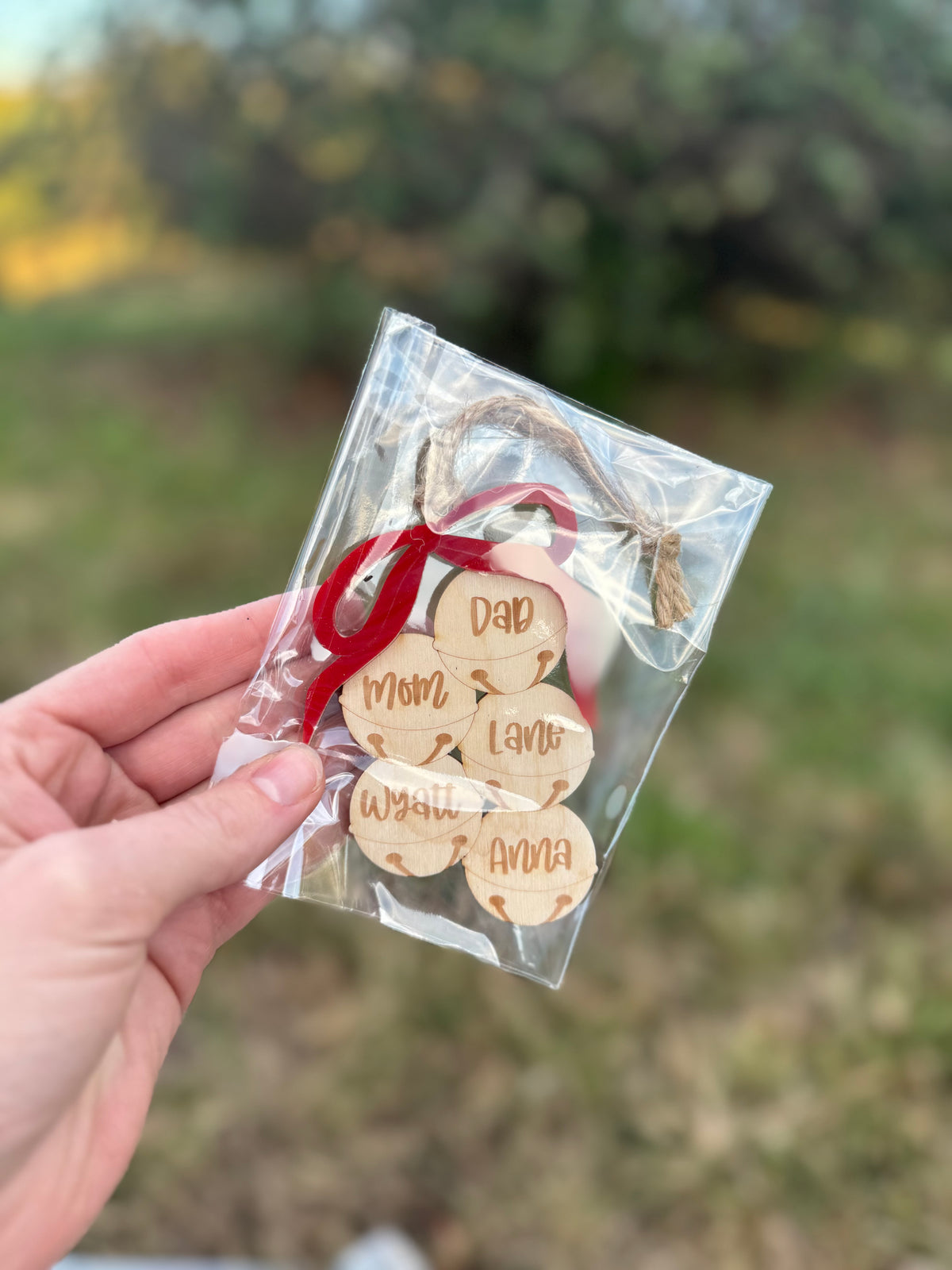 Bell Family Ornament (up to 10)