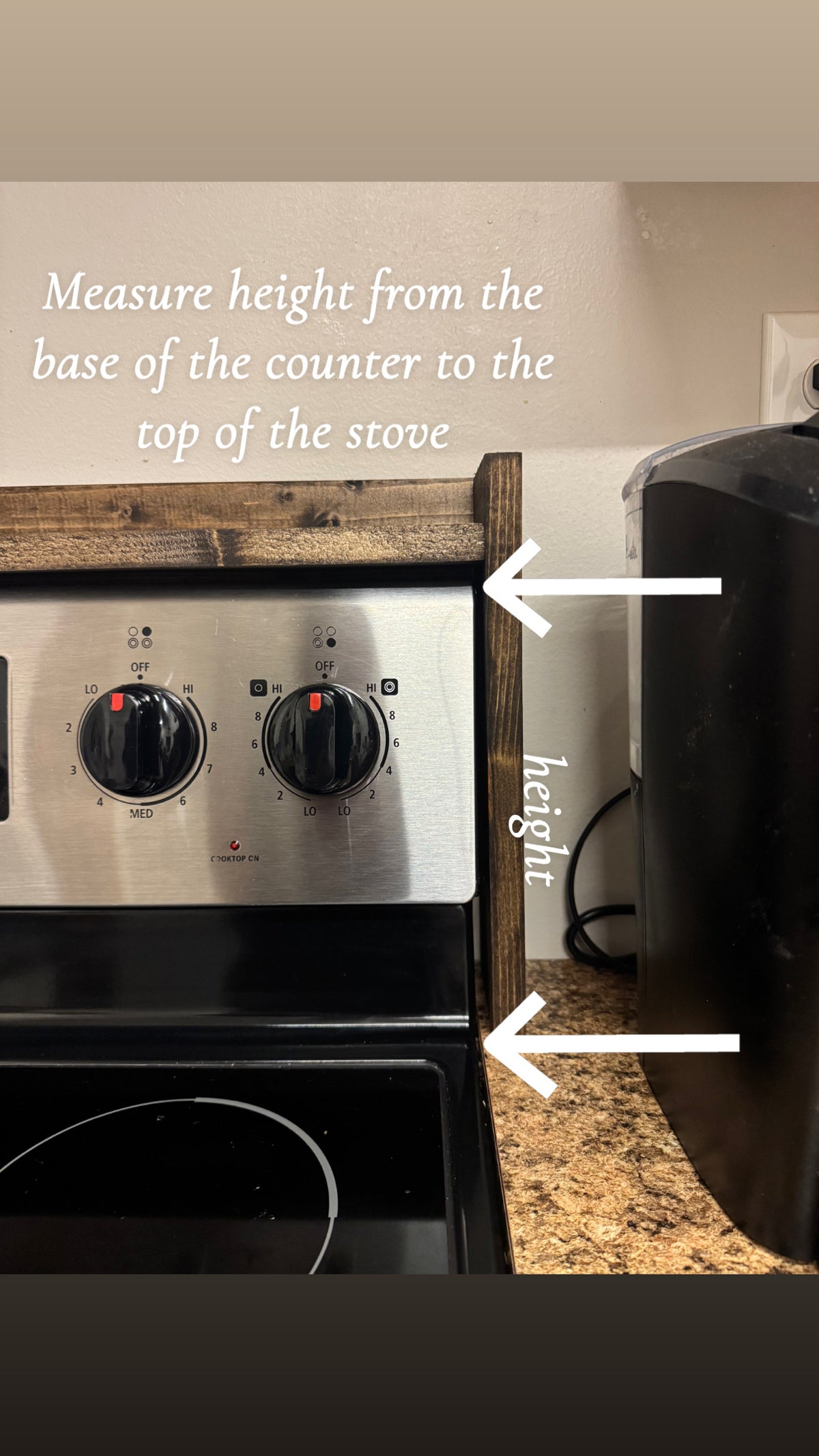 Stove Shelf