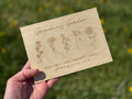 Birth Flower Family Garden Sign