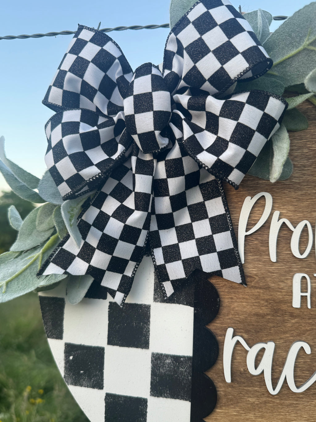 PREORDER Racetrack Porch Signs