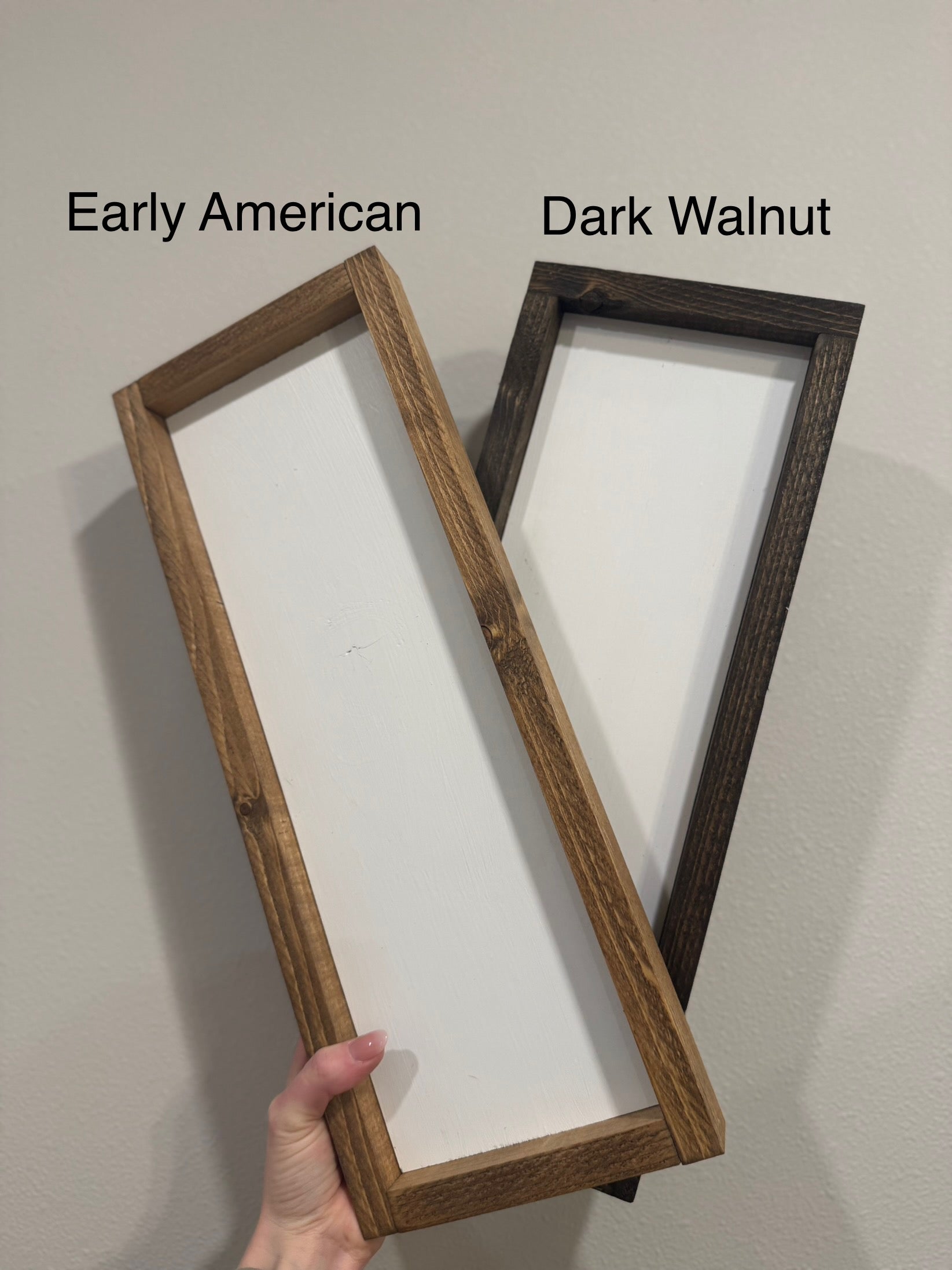 Custom Framed Family Sign