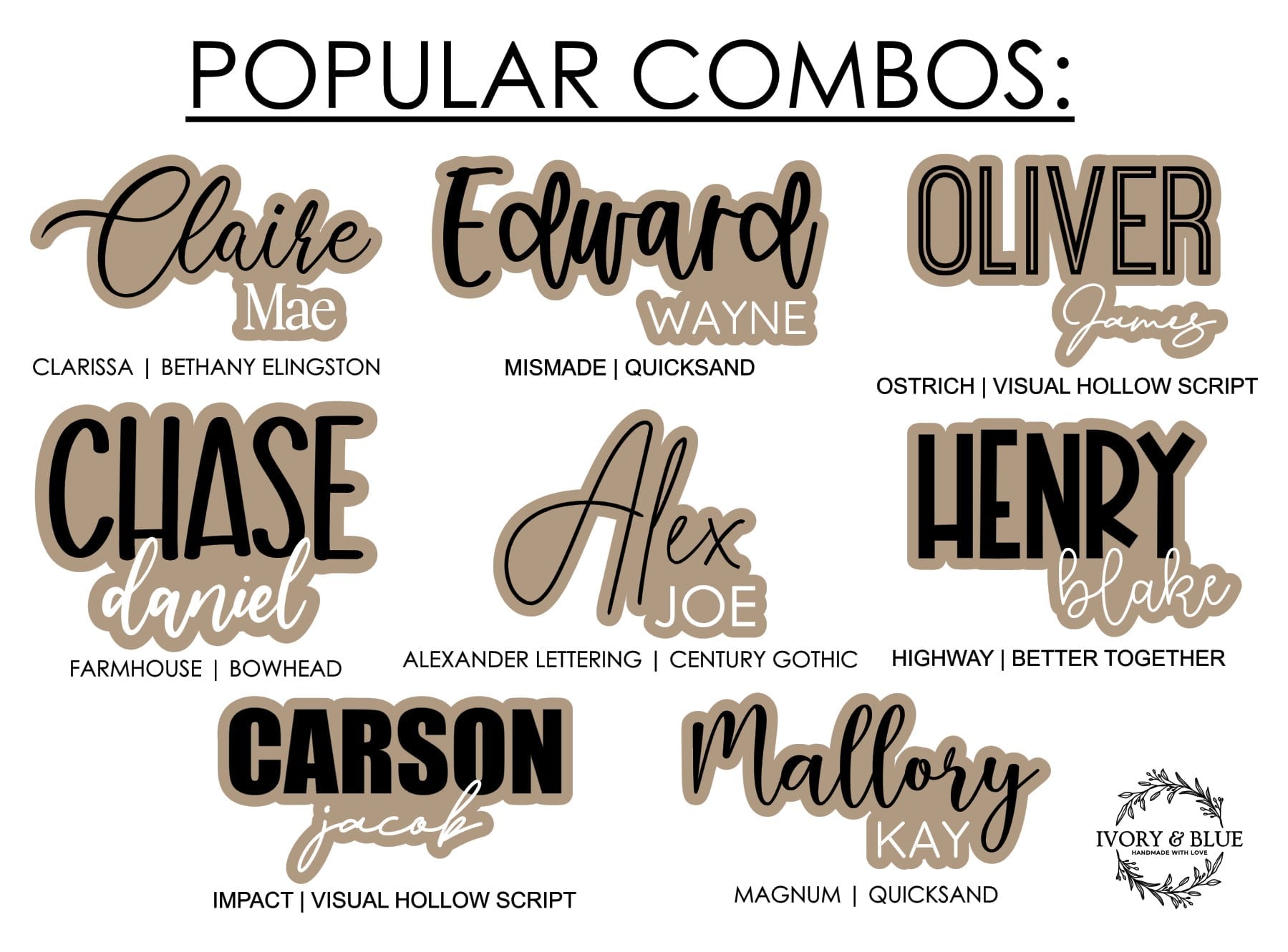 Custom Name Signs