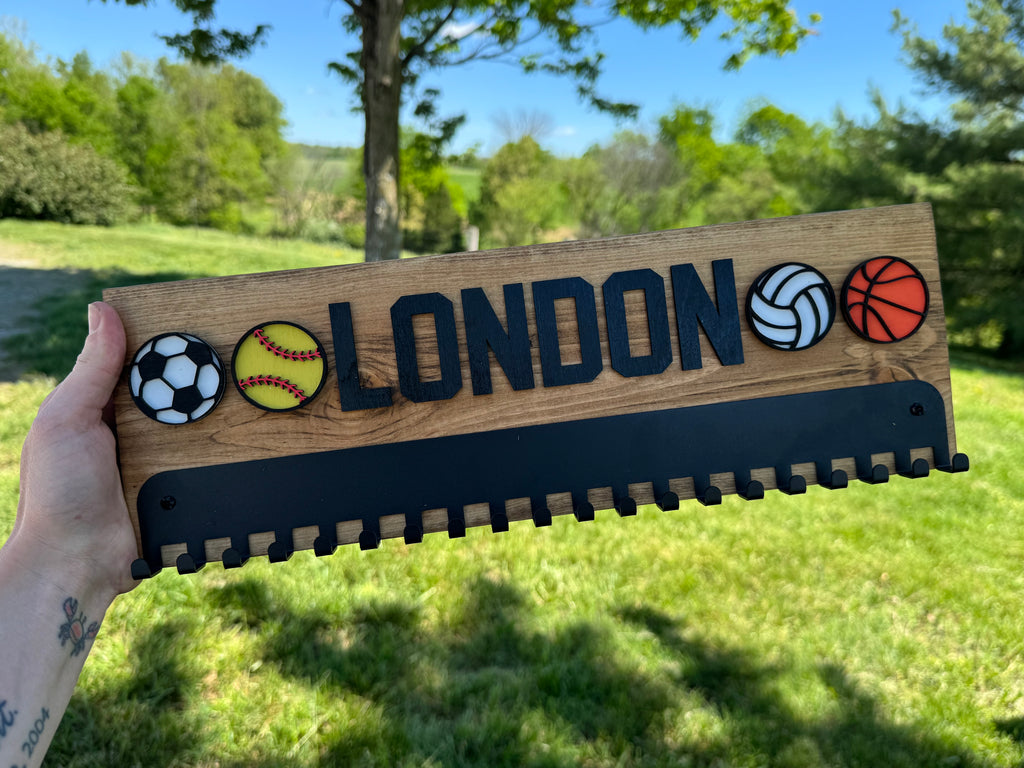 Personalized Medal Displays
