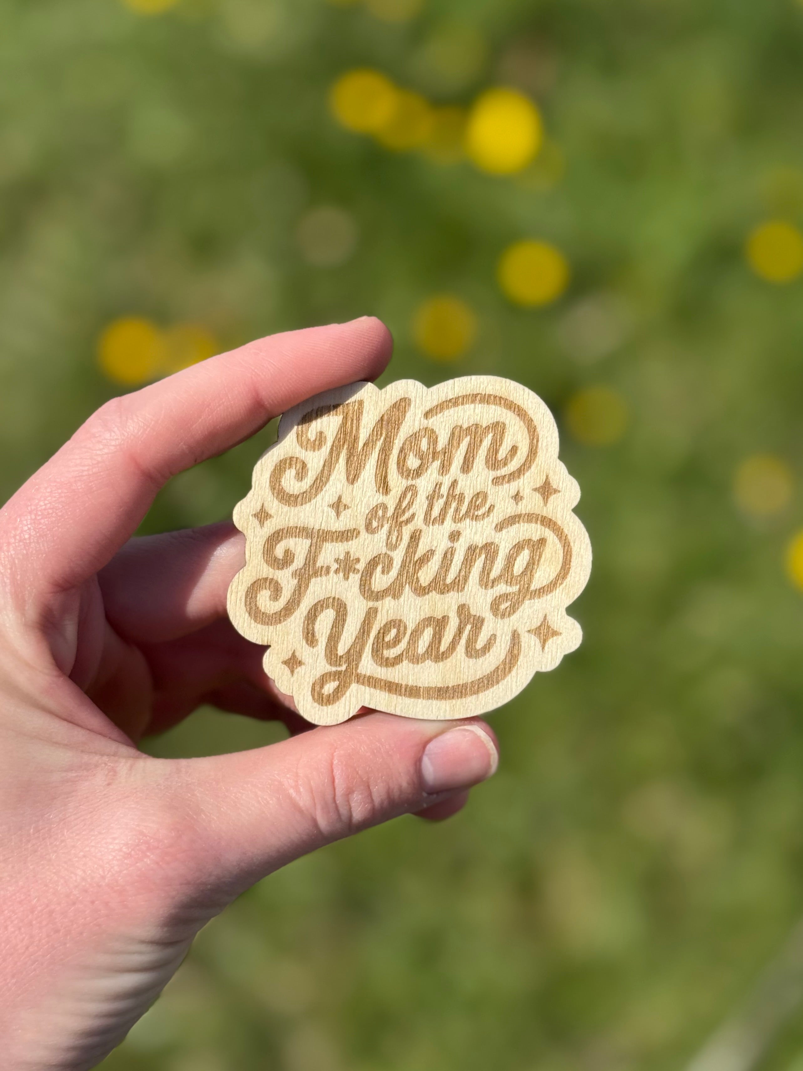 Mom of the Year Magnet/Keychain