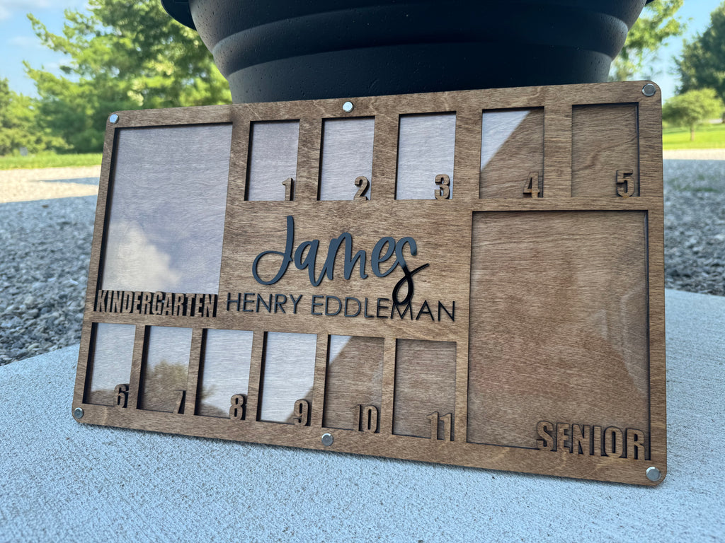 School Year Picture Frame