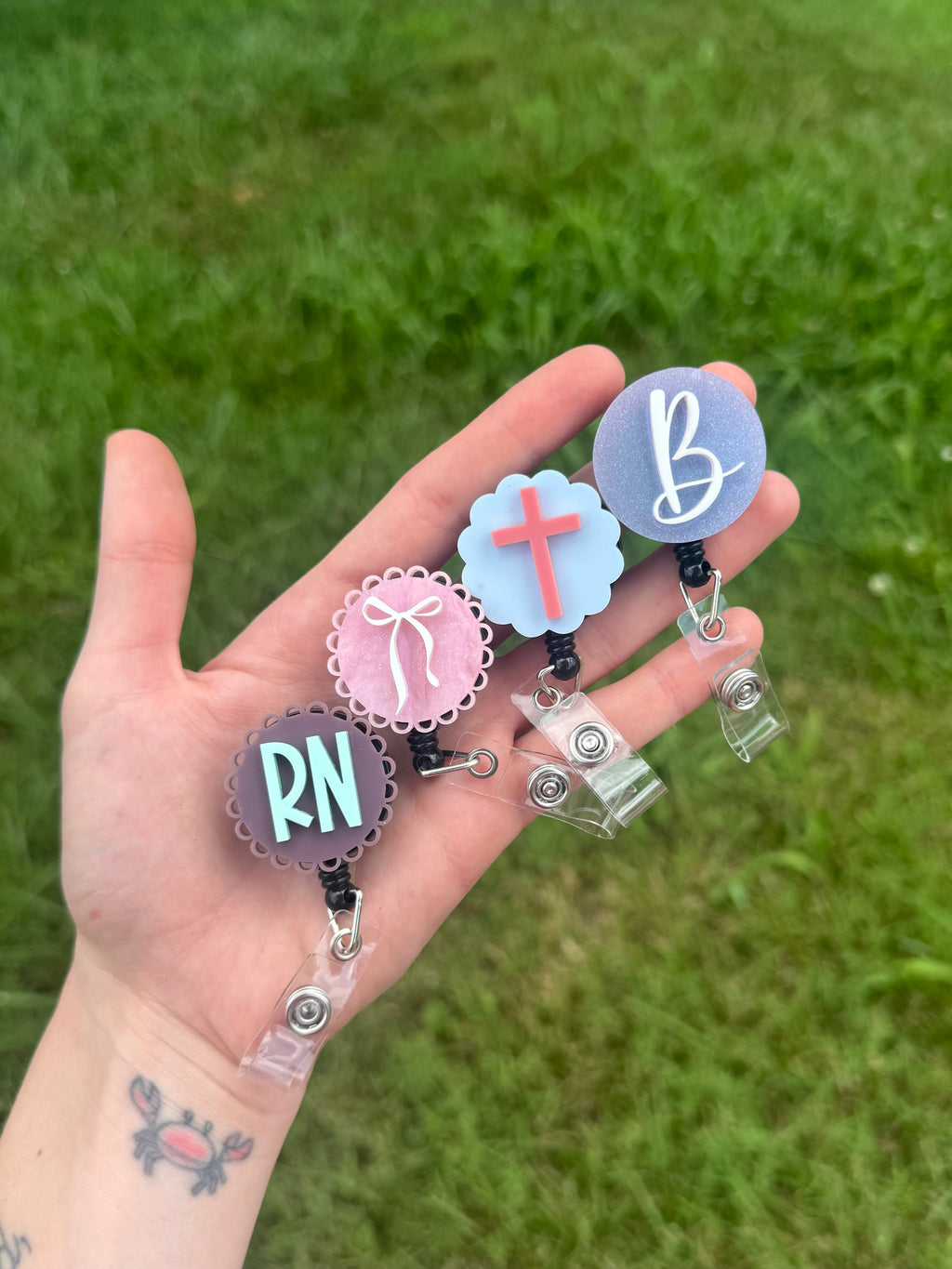 Acrylic Badge Reels