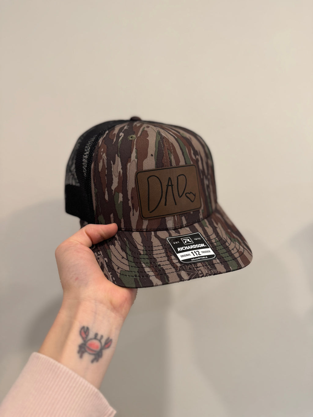 Custom Handwritten Patch Hats