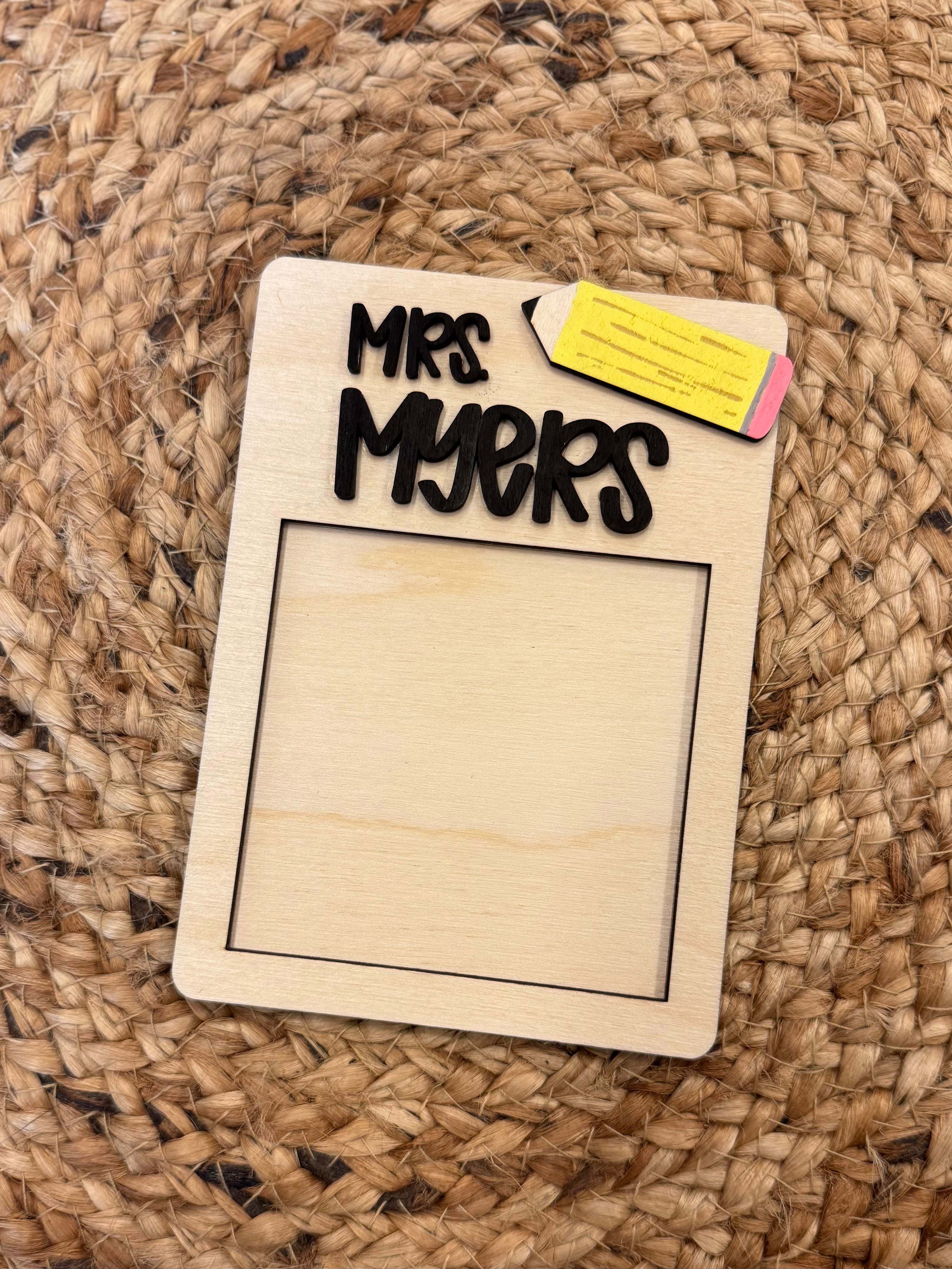 Sticky Note Holder- Teacher Gift!