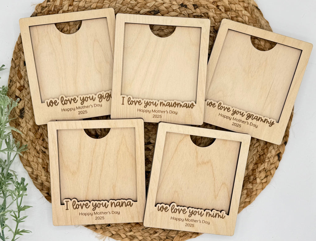 Custom Picture Frame Magnet or Visor Clip