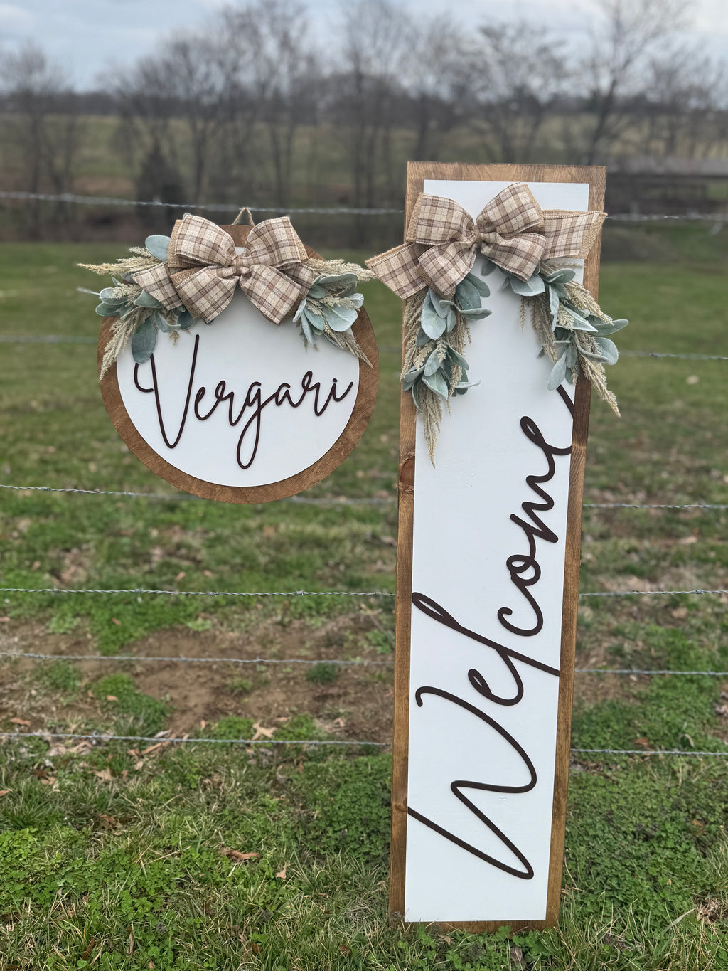 PREORDER Neutral Boho Porch Signs