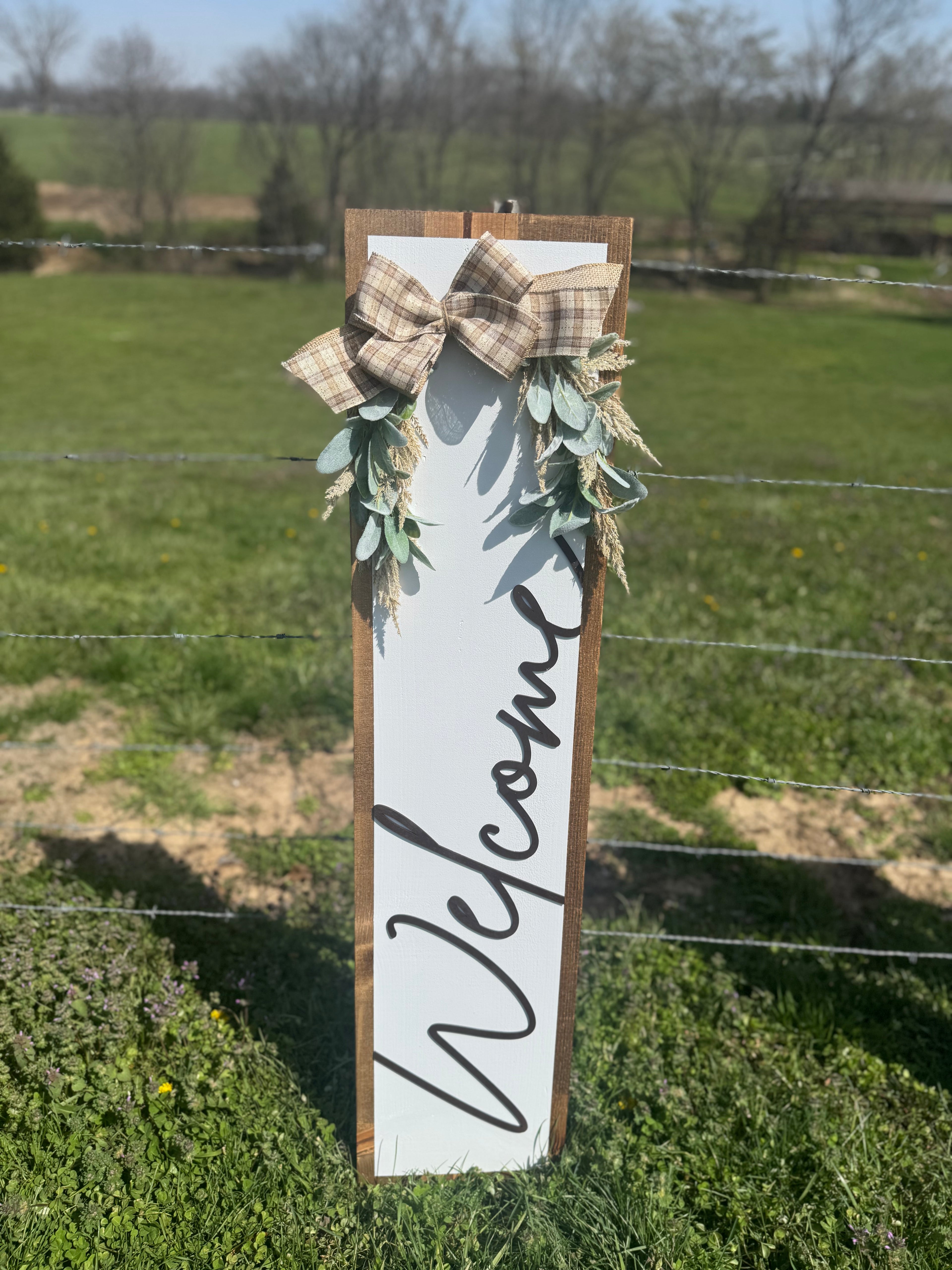 RTS IMPERFECT Boho Neutral Porch Sign