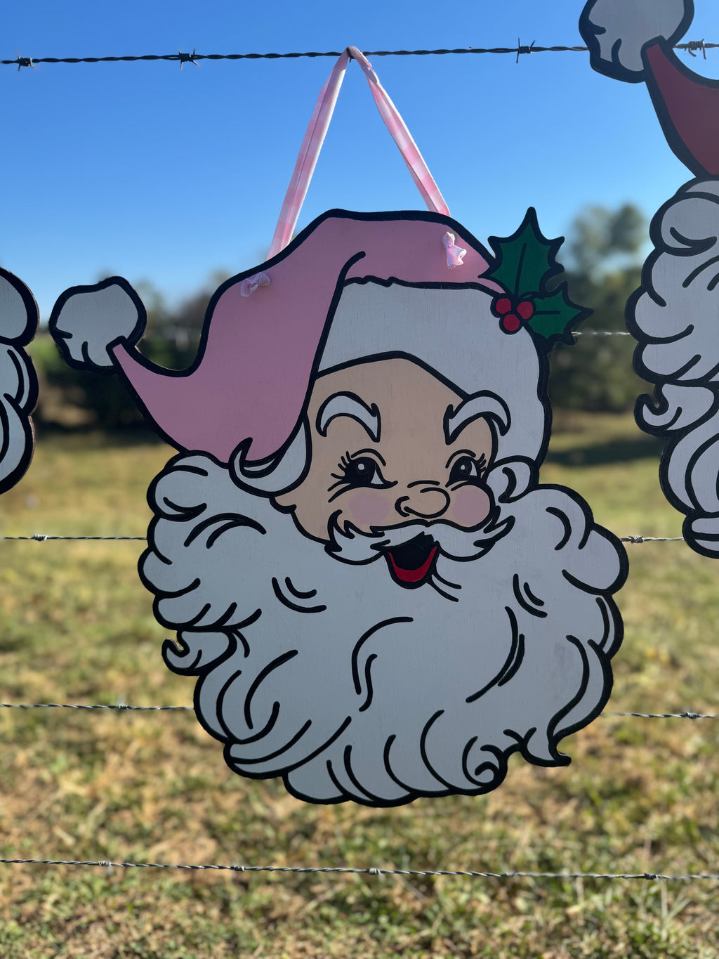 Vintage Santa Hanger