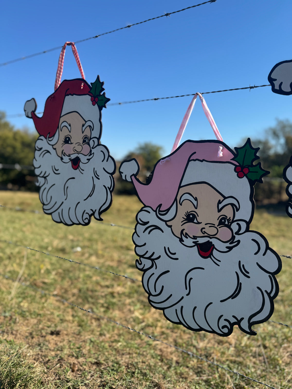 Vintage Santa Hanger
