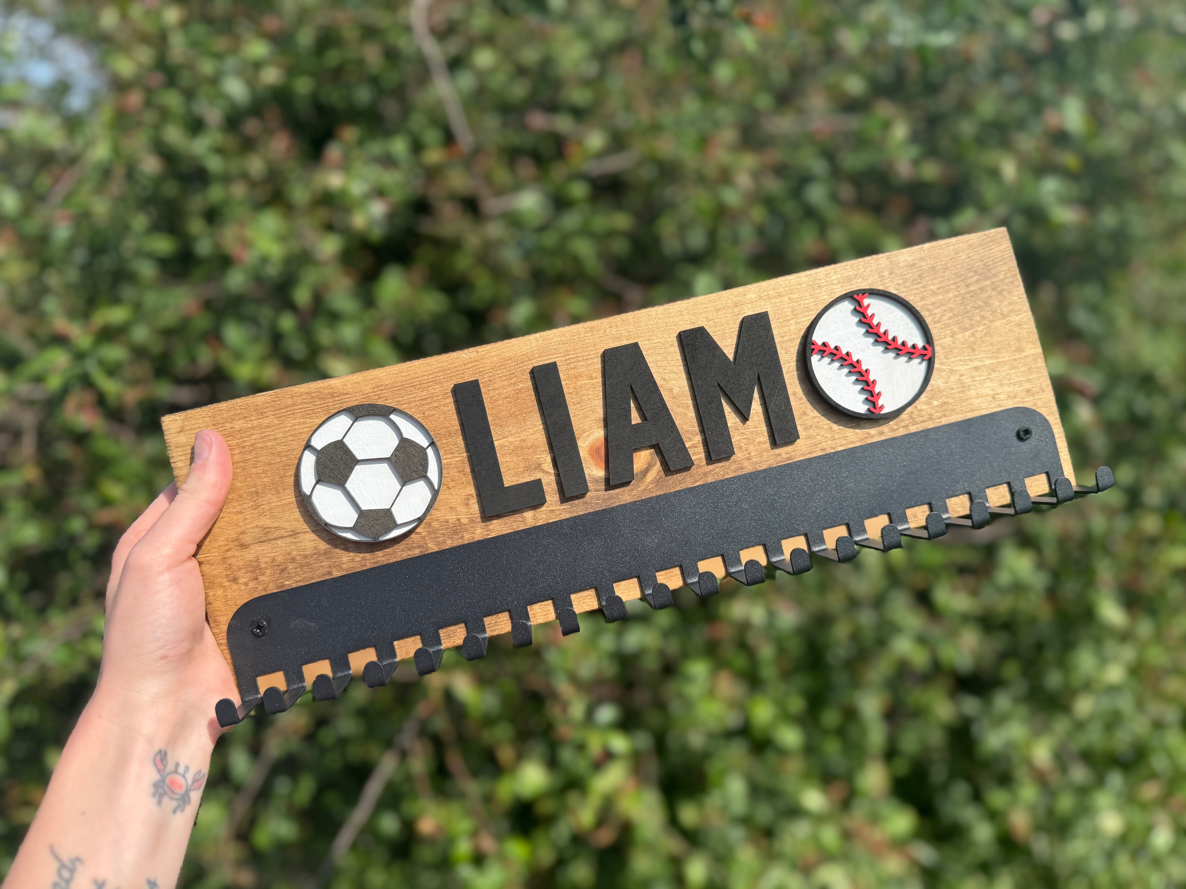 Personalized Medal Displays