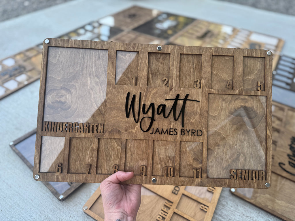 School Year Picture Frame