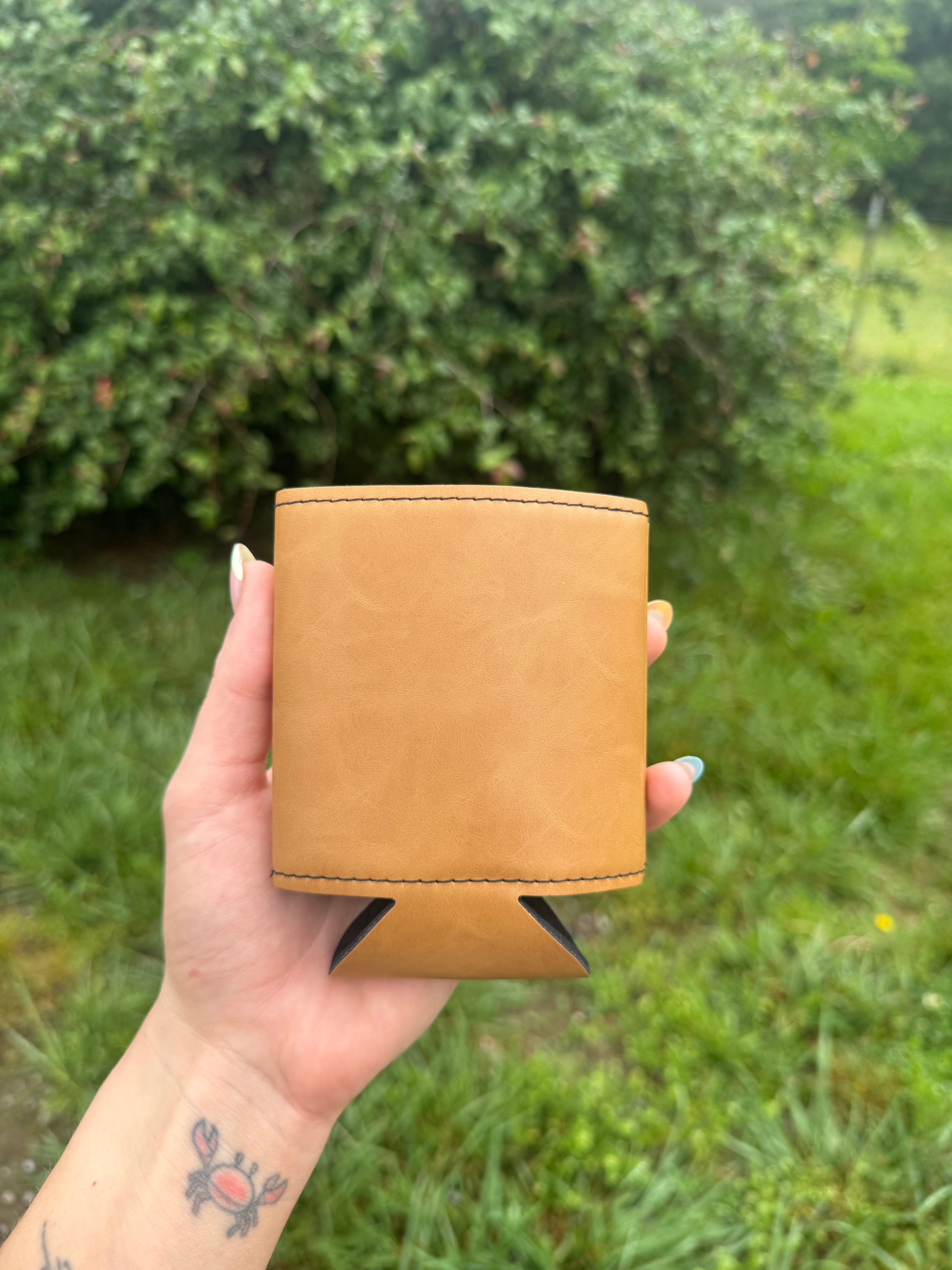 Custom Magnetic Leatherette Can Holder