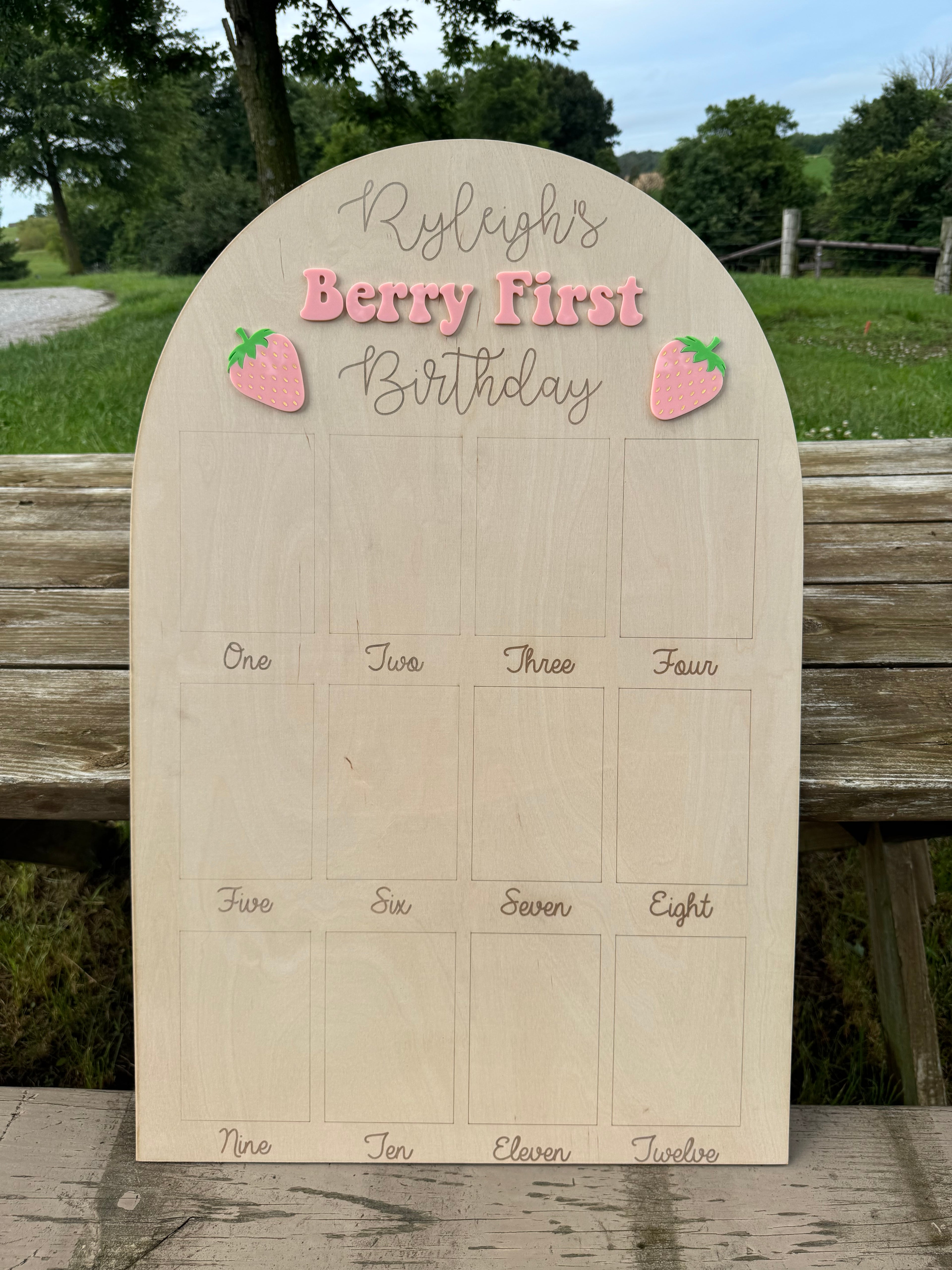 Custom Birthday Boards