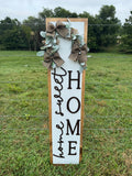 Neutral Home Sweet Home Leaner
