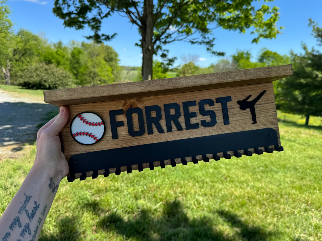 Personalized Medal Displays