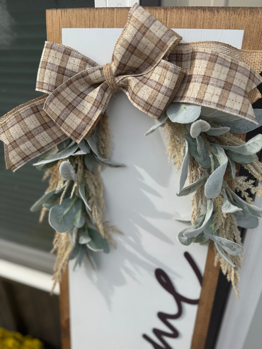 RTS Boho Neutral Porch Sign