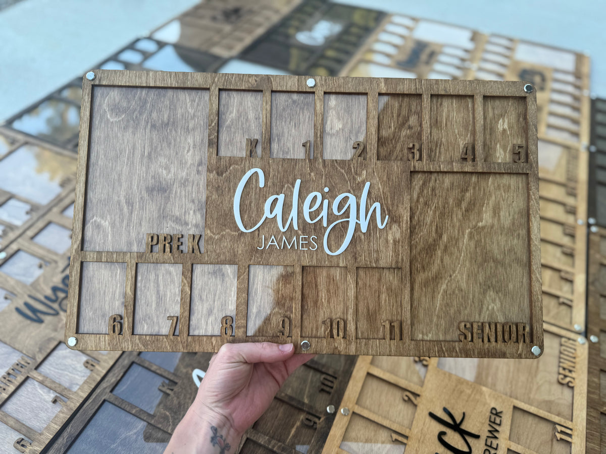 School Year Picture Frame